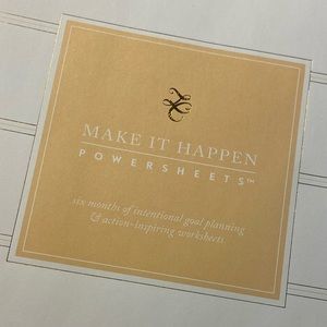 Make It Happen Powersheets